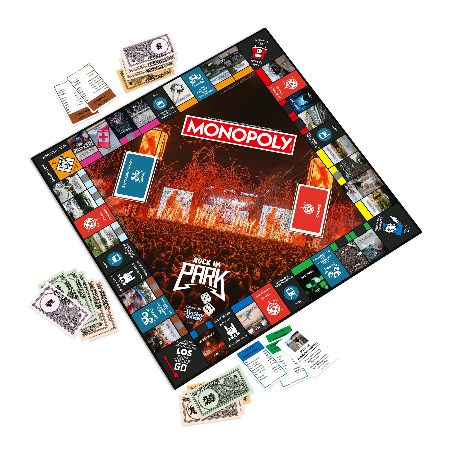 Monopoly Rock im Park